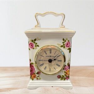 Very Nice Vintage Howard Miller Mantel Clock w/Alarm